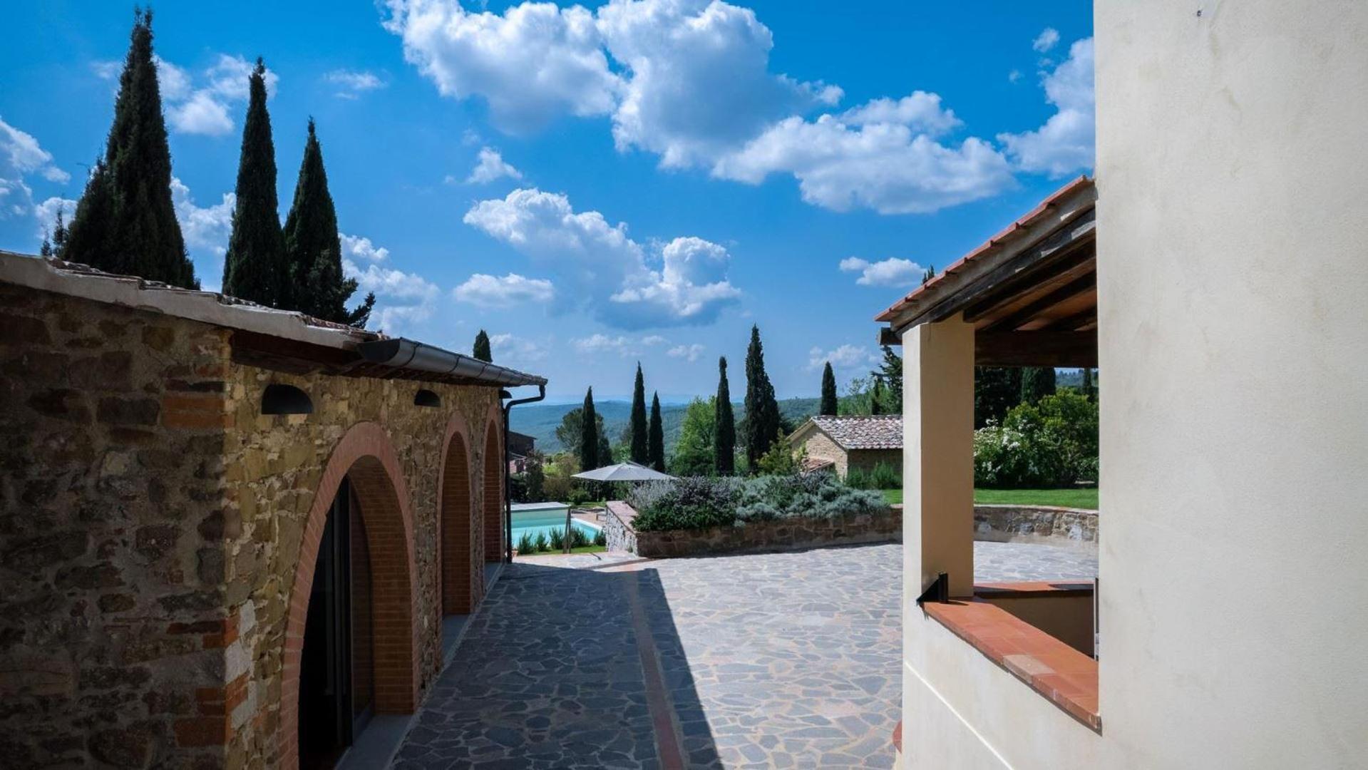 Villa Casale San Vincenti Gaiole in Chianti Esterno foto